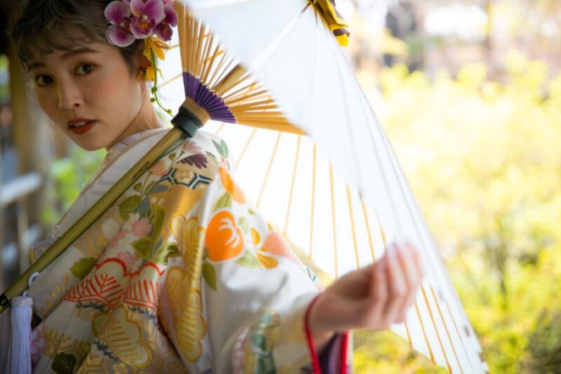 一花写真館のロケーションフォト【大覚寺】