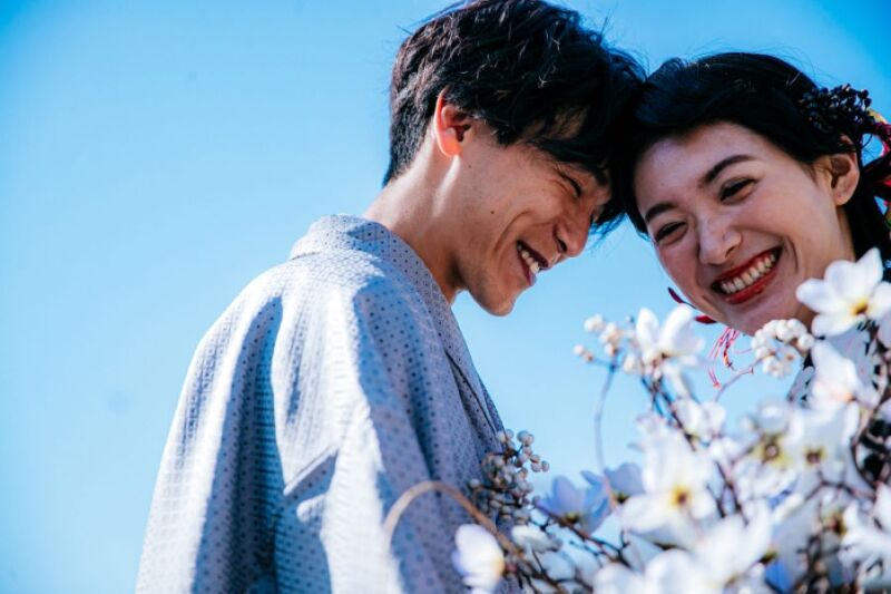 キュートな印象に「チューリップブーケ」