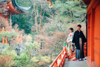 一花写真館のロケーションフォト【毘沙門堂】