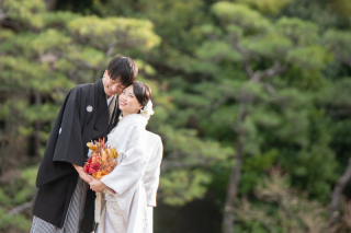 和装相楽園＆洋装神戸港のプランをご利用いただきました