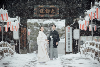 信州らしい幻想的な雪ロケーションはいかがですか？