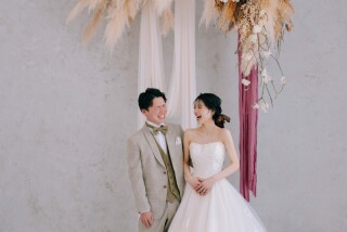 【StudioClori.】洋装スタジオ お二人の笑顔が溢れる撮影に