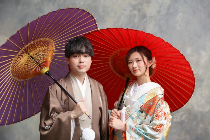 【studio clori.】和装撮影でのご新郎様紋付袴のご紹介♪