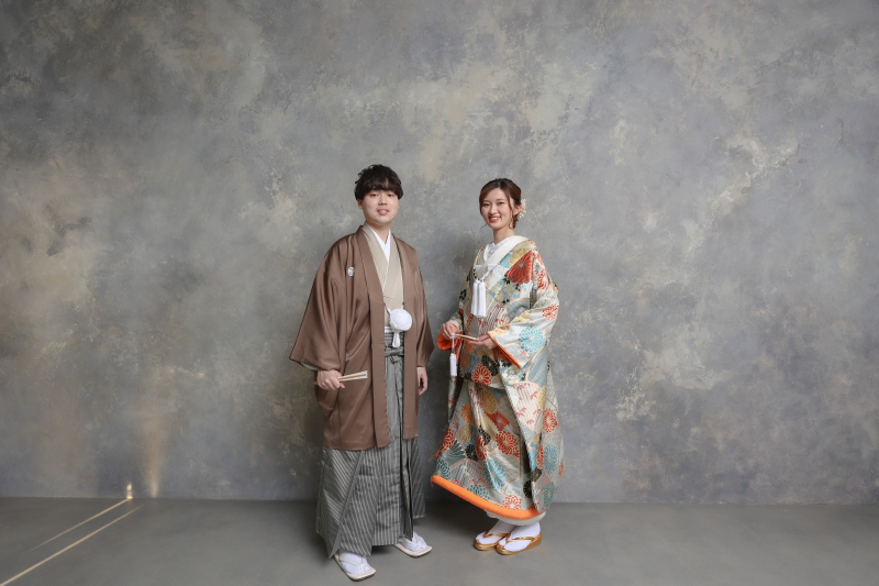 【studio clori.】和装撮影でのご新郎様紋付袴のご紹介♪