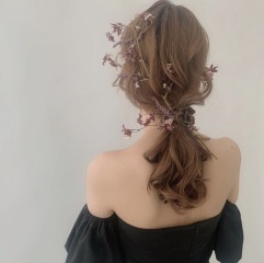 【studio clori.】ゆるふわヘアアレンジ