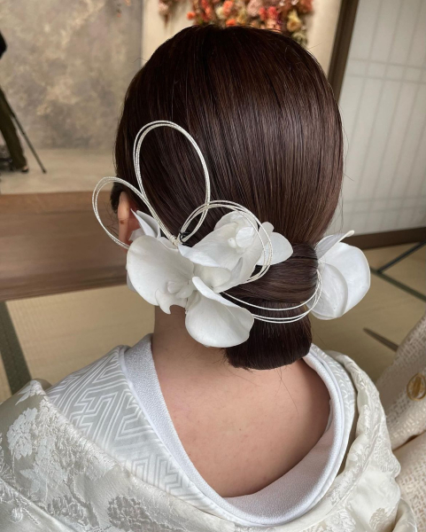 【stoudio clori.】和装ヘア人気No.1 シニヨンヘアのご紹介