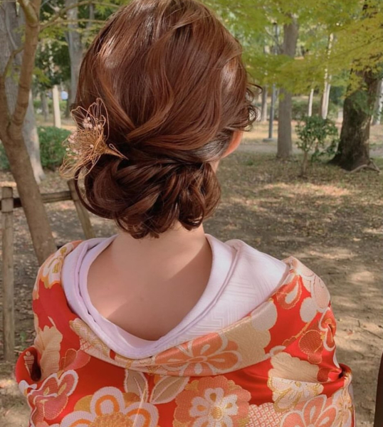 【stoudio clori.】和装ヘア人気No.1 シニヨンヘアのご紹介