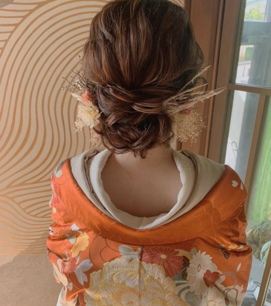 【stoudio clori.】和装ヘア人気No.1 シニヨンヘアのご紹介