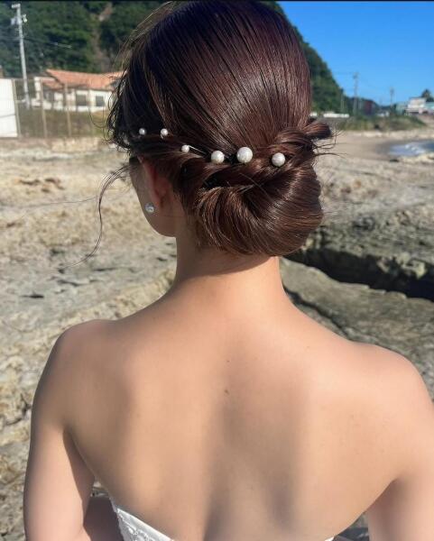 【studio clori.】ツヤツヤ✨パールが輝くヘアメイク特集