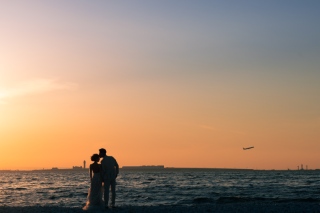 【studio clori.OSAKA】　二人の影伸びるロケーション撮影‼︎