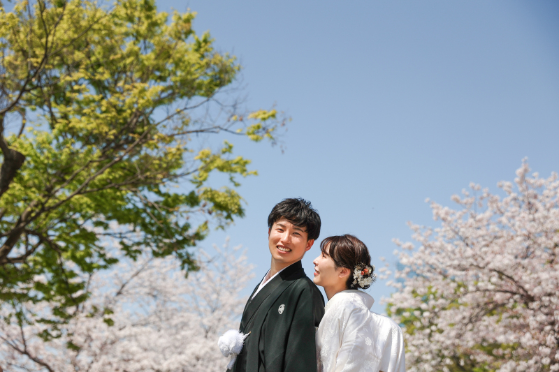 【Studio Clori.】大阪城公園　和装・洋装ロケーション