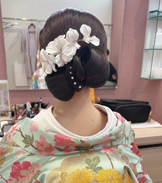【stoudio clori.】和装ヘア人気No.1 シニヨンヘアのご紹介