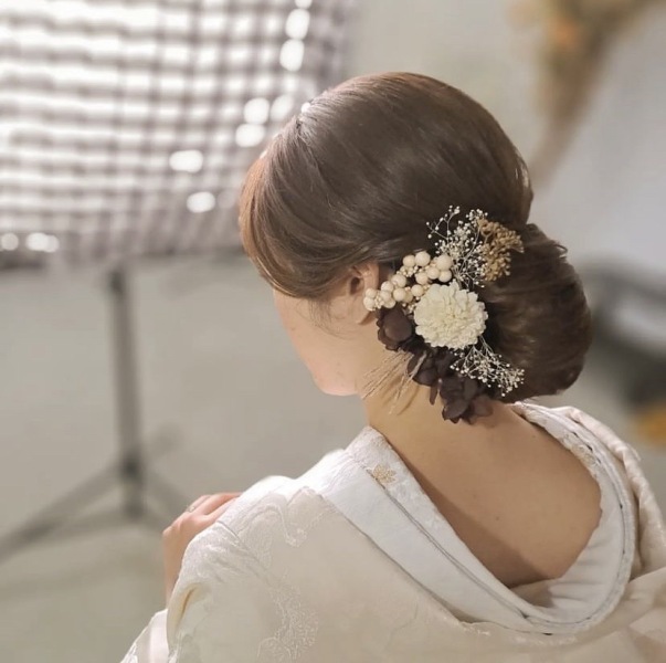 【studio clori.】和装ヘア飾りのご紹介♪