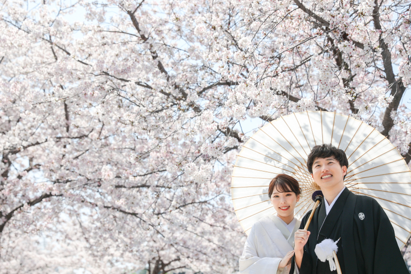 【Studio Clori.】大阪城公園　和装・洋装ロケーション