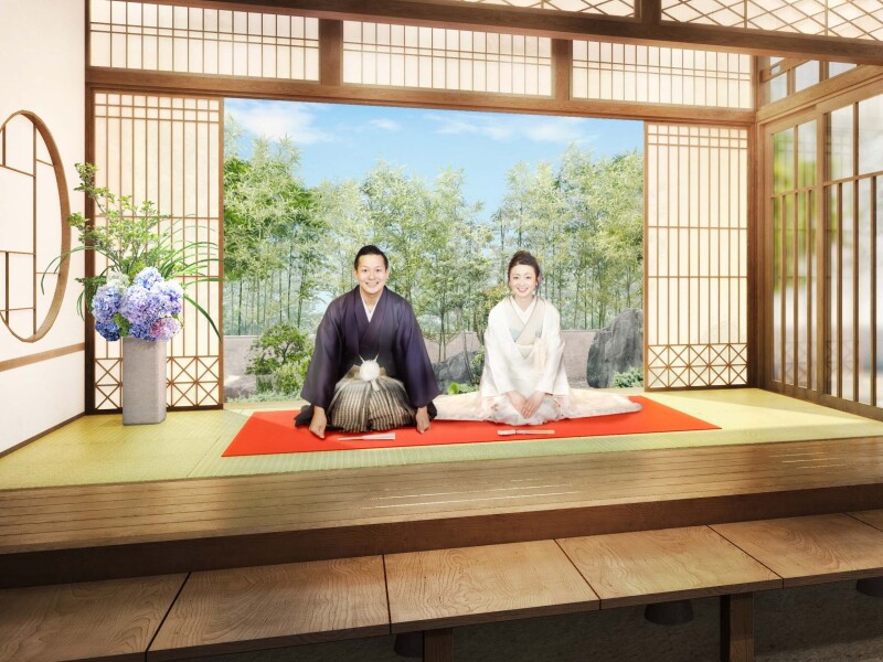 【スタジオの一部を紹介♪】屋内庭園フォトスタジオの様子をご紹介♪