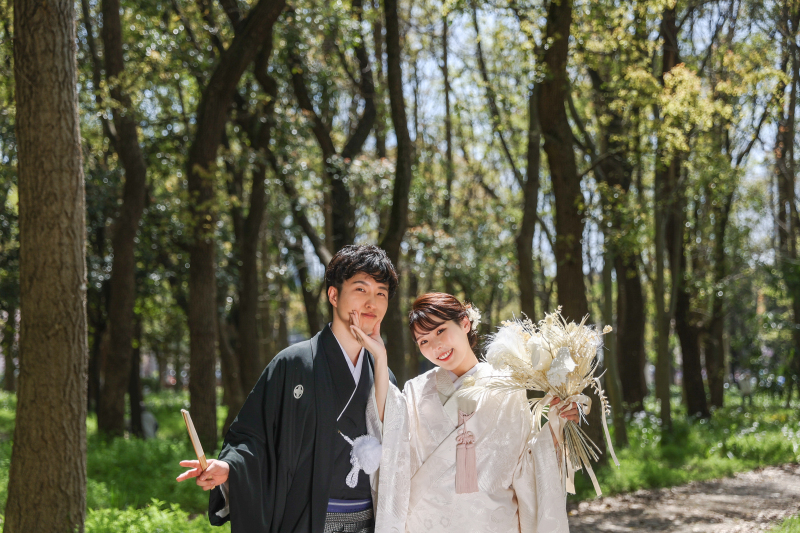 【Studio Clori.】大阪城公園　和装・洋装ロケーション