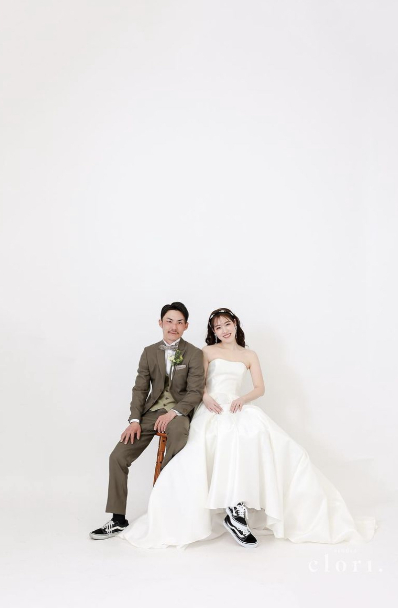 【 Studio Clori.⠀】新郎新婦コーデのご紹介♪