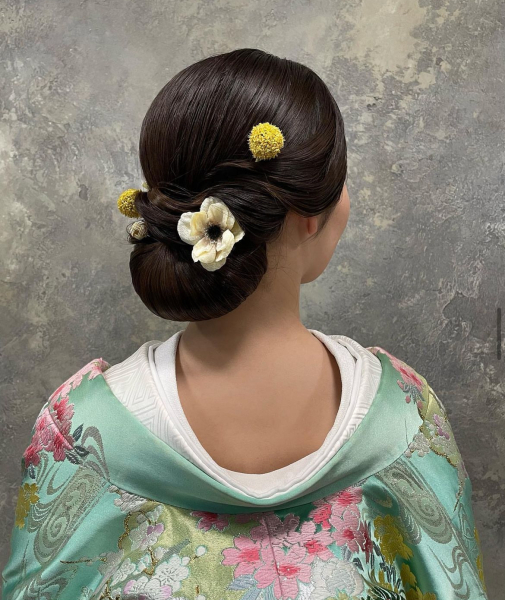 【stoudio clori.】和装ヘア人気No.1 シニヨンヘアのご紹介