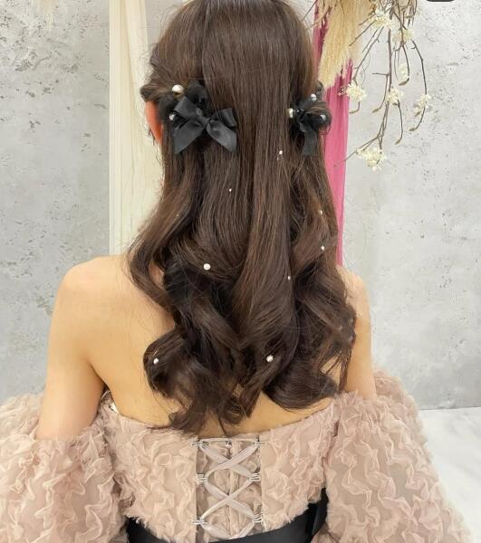 【studio clori.】ツヤツヤ✨パールが輝くヘアメイク特集