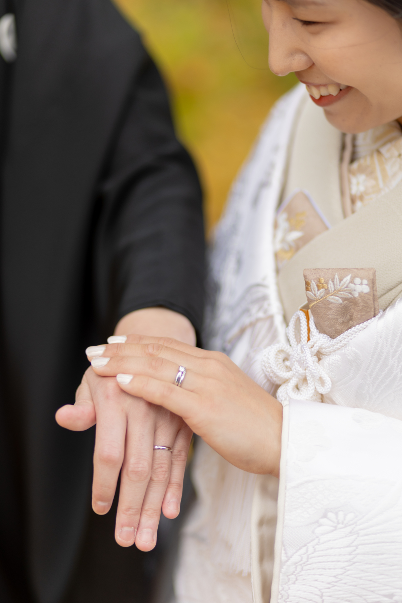 【StudioClori.】結婚の証マリッジリングフォト