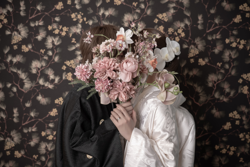 ＊フォトポーズアイディア集＊　スタジオ和装撮影編