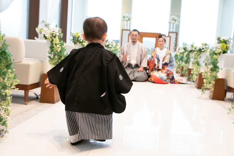 お子様との撮影もお任せください♪