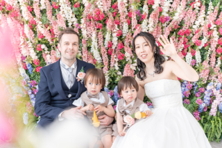 お子様と一緒に撮影するWedding Photo♪