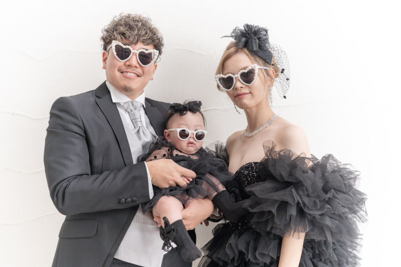 お子様と一緒に撮影するWedding Photo♪