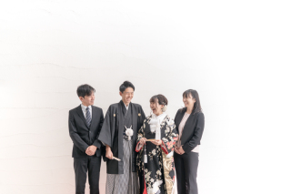 親御様と一緒に撮影もできます♪