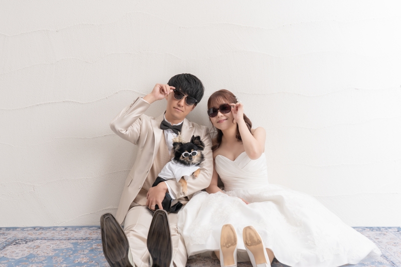 ペットとの撮影ができるスタジオです♪ ‐愛犬編‐