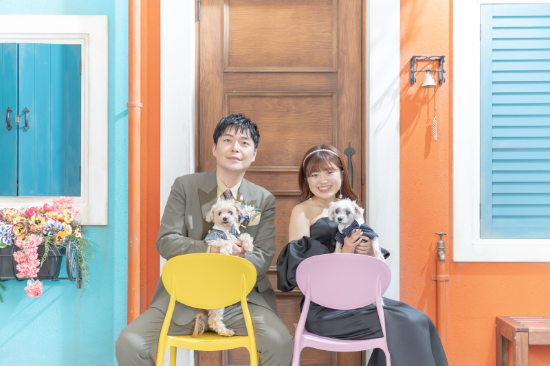 大切な家族 ペットと撮影ができます♪ ‐愛犬編‐