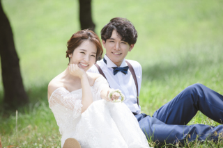 \こだわりポイント/ガーデンでの撮影♪