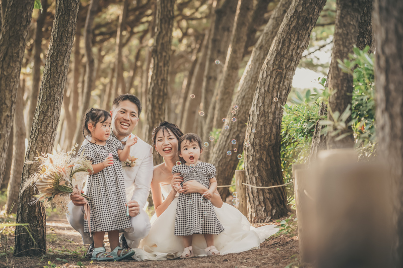 お子様との撮影も可能なDears Pictures♪