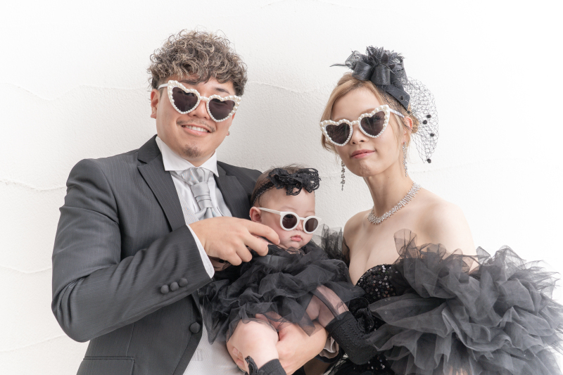 お子様と一緒に撮影するWedding Photo♪