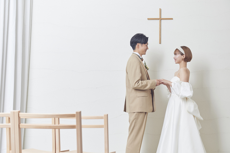 スタジオにチャペルセットが新登場!