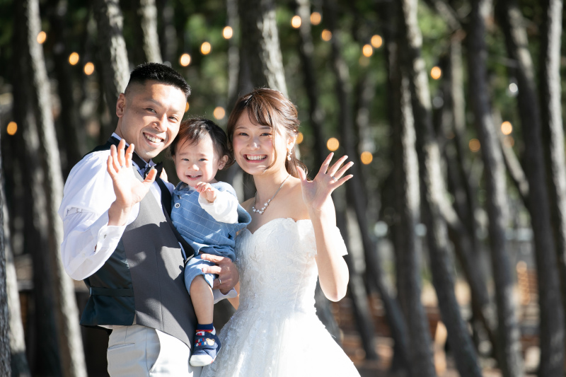 お子様との撮影もお任せください♪