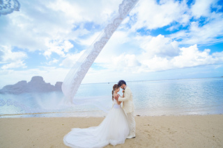 ビーチでのお写真♪