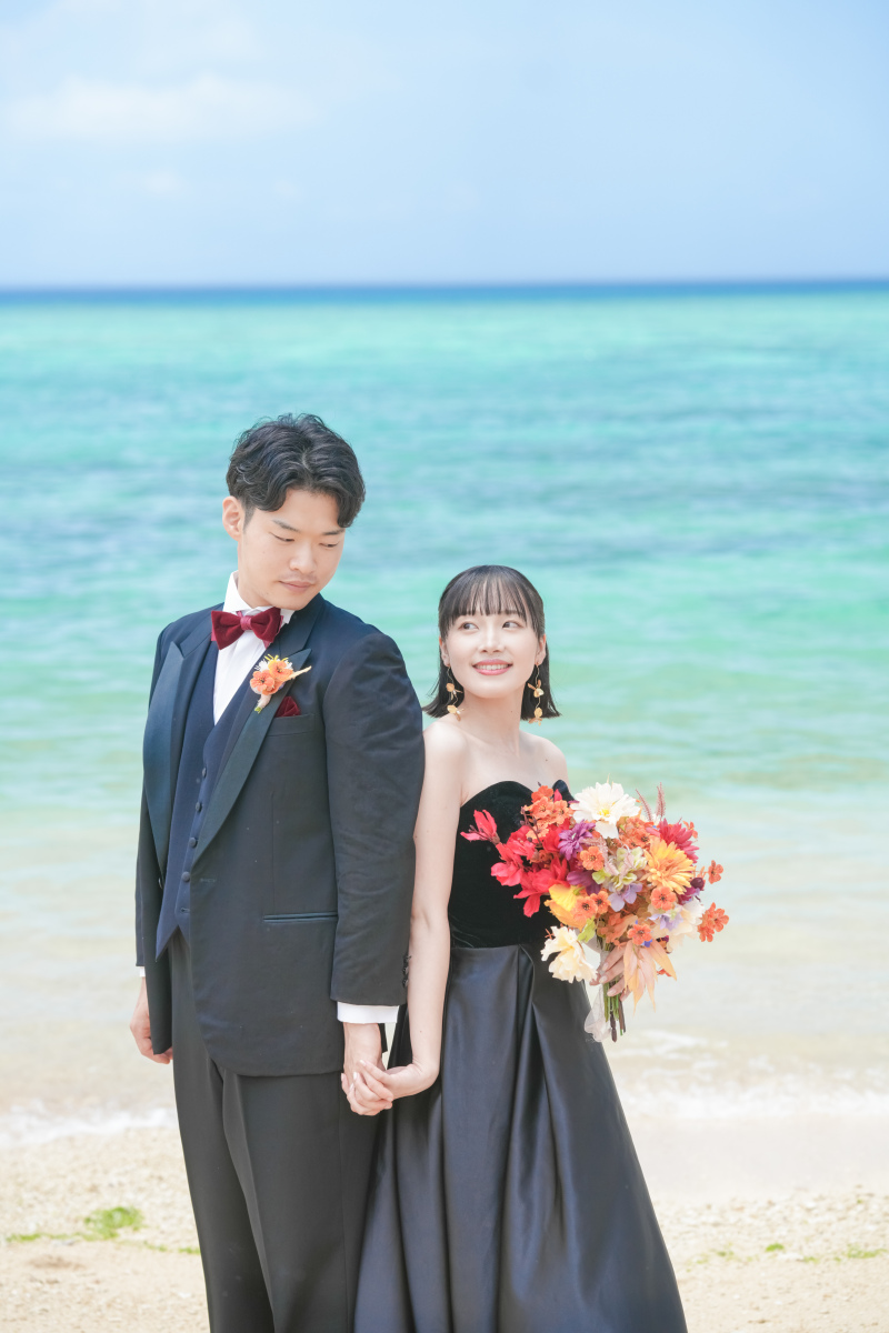 【沖縄フォトウェディング】カラードレス4選　"私らしさ"が輝く1着を♪