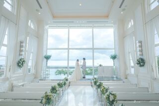 チャペルでの撮影①