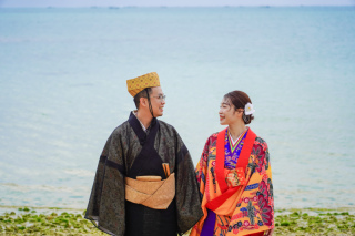 琉装でフォトウェディング♪