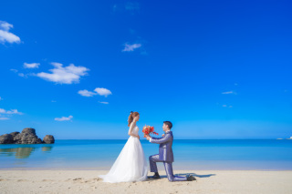 フォトウェディング前に必読！沖縄の紫外線対策でいい笑顔を