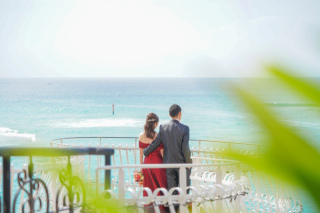 ザネー浜とアメリカンビレッジでのお写真紹介