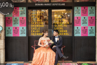 ロケ地2か所＆ドレス２着（アメビレとビーチ）