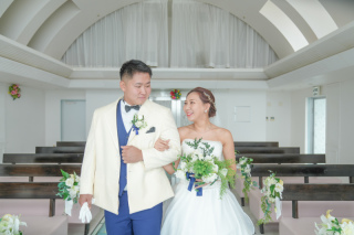 チャペル&ビーチ（ドレス2着）