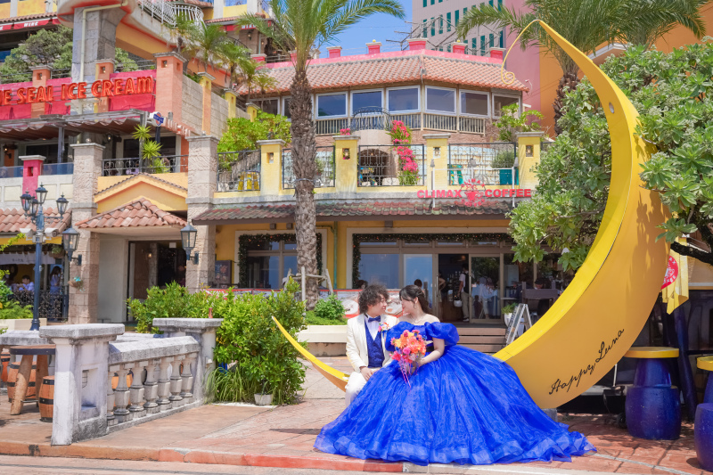 【沖縄フォトウェディング】カラードレス4選　"私らしさ"が輝く1着を♪