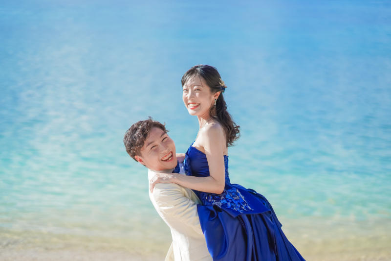 【沖縄フォトウェディング】カラードレス4選　"私らしさ"が輝く1着を♪