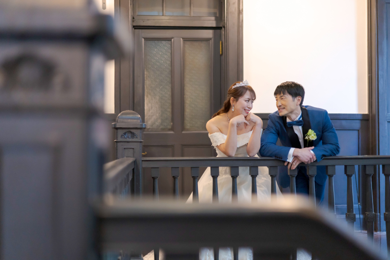 久良岐能舞台での撮影が叶える和のウェディングフォト