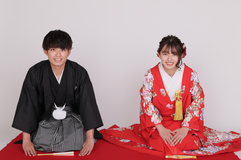 和装スタジオ撮影にプラスして[無料]でのロケ撮影をご提案♪