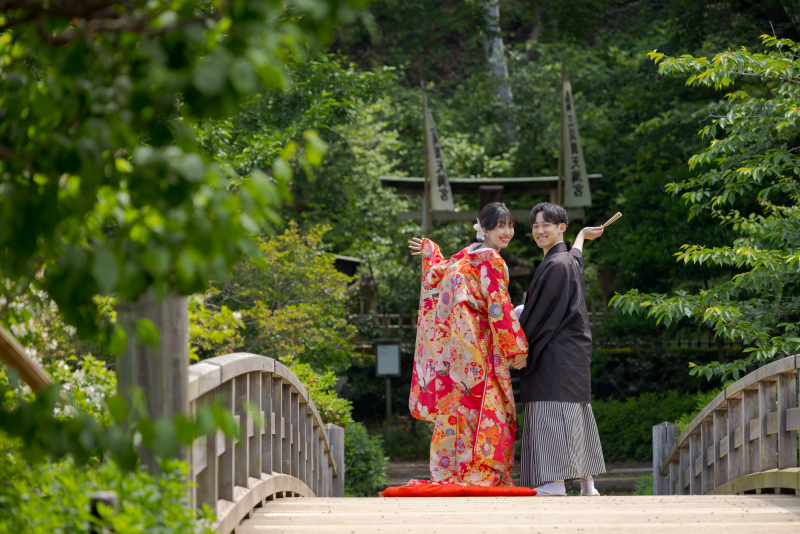 和装撮影を引き立てるポージングと表情