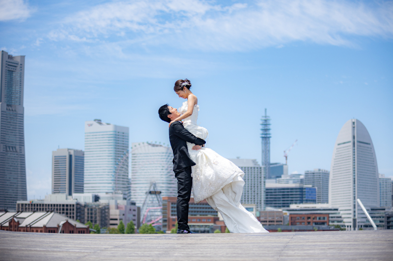 お二人の特別な一日を美しく残す!「大さん橋」で撮る想い出の結婚記念フォト